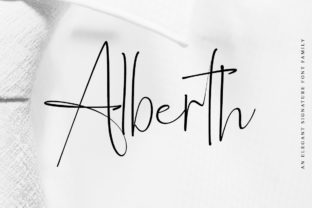 Alberth Family: A Luxurious Typeface for Web Design