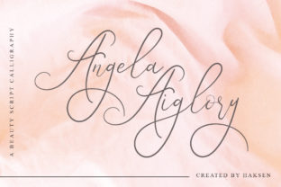 Angela Aiglory: A Graceful Typeface for Editorial Elegance
