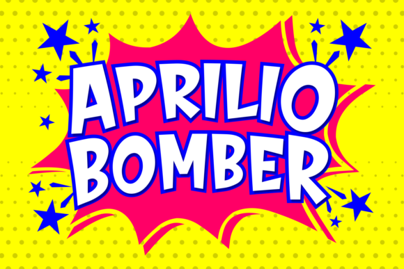 Aprilio Bomber: A Dynamic Script Font for Marketers and Designers