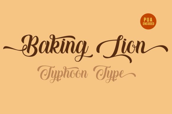 Baking Lion Font: A Premium Typeface for Strong Brand Identity