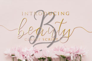 Beauty Flowers: A Script Font for Captivating Brand Content