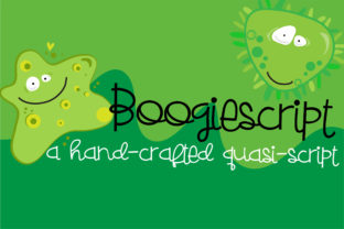 Boogiescript: A Whimsical Typeface for Editorial Design