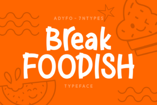 Break Foodish Font Review: A Playful Typeface for Bold Campaigns