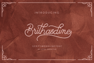 Brithasdine Font Review: A Graceful Typeface for Creative Branding