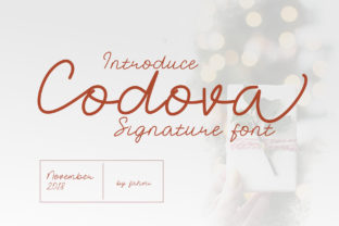 Codova Font: Elevate Your Brand with Modern Script Typography