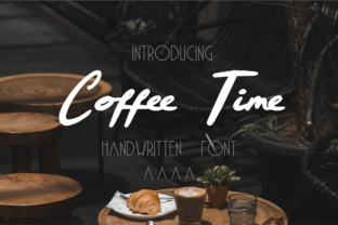 Coffee Time: A Handwritten Typeface for Digital Branding