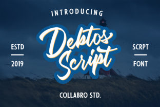 Debtos Font: A Handcrafted Typeface for Editorial Design