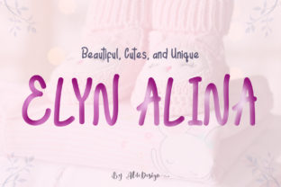 Elyn Alina: A Warm Handwritten Typeface for Modern Web Design