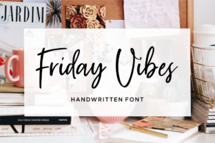Friday Vibes: A Fresh Script Font for Modern Editorial Design