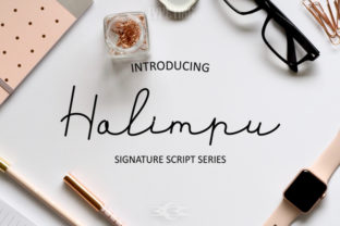 Halimpu: A Natural Script Font for Authentic Brand Campaigns