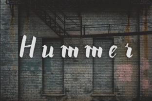 Hummer Font: A Creative Typeface for Impactful Campaigns