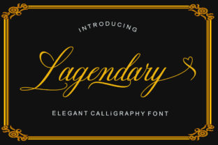 Lagendary Font: A Modern Script for Digital Branding