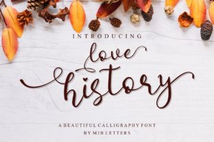 Love History Font: A Handwritten Touch for Polished Branding