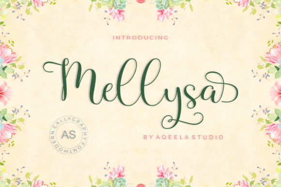 Mellysa Font: A Modern Script for Digital Branding