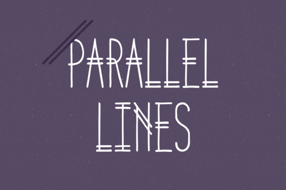 Parallel Lines Font Review: A Stylish Typeface for Bold Campaign Design