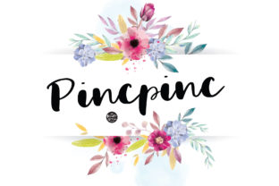 Pincpinc: A Feminine Script Font for Real-World Branding