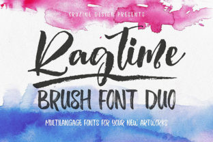 Ragtime: A Premium Brush Font That Elevates Campaign Visuals