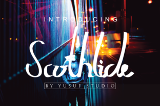 Scothlide: A Bold Typeface for Makers and Creative Product Designers
