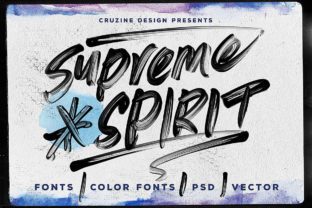 Supreme Spirit Font Review: A Grunge-Inspired Typeface for Creative Projects