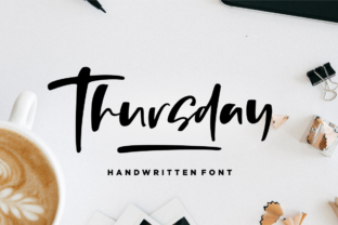 Thursday Font: A Modern Handwritten Typeface for Business Branding
