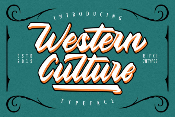 Western Culture Font: A Bold Choice for Your Brand